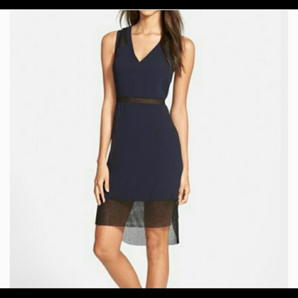 ASTR Mesh cutout dress